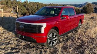 Player Profile 500 Miles in the 2023 Ford F-150 Lightning Platinum Edition