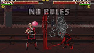Mortal Kombat No rules Kano чудит