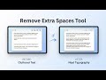 Remove Extra Spaces Tool Online | Fix Extra Spaces Free – Tulsi Digital Hub