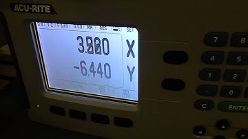 Acu-Rite DRO Display Demo 5-31