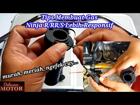 Tips Singkat Membuat Gas Ninja R/RR/SS  Lebih Responsif || #dolananMotor