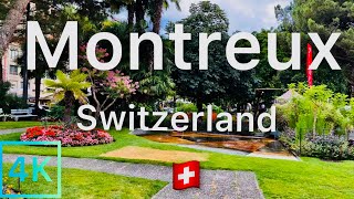 Montreux Switzerland 🇨🇭 Montreux Suisse (4K) video