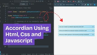 How to Build a Responsive FAQ Accordion with HTML, CSS, and JavaScript