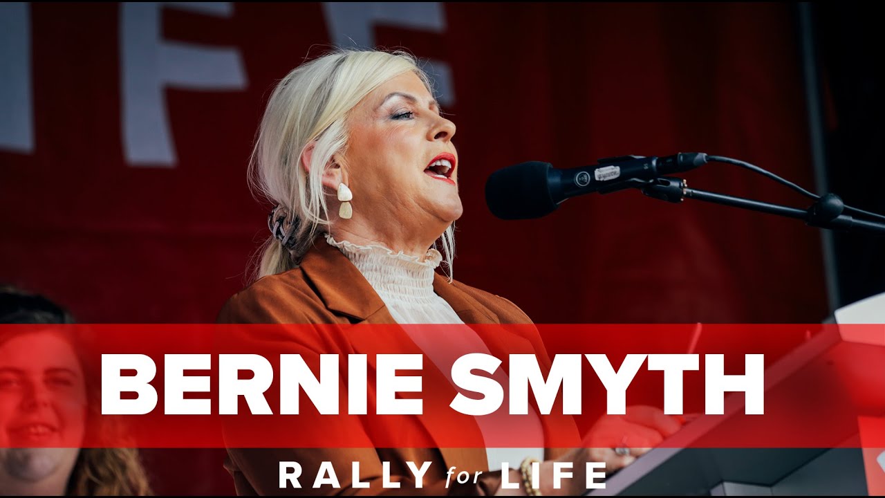 RALLY FOR LIFE 2023 Bernie Smyth, Precious Life, on continuing to