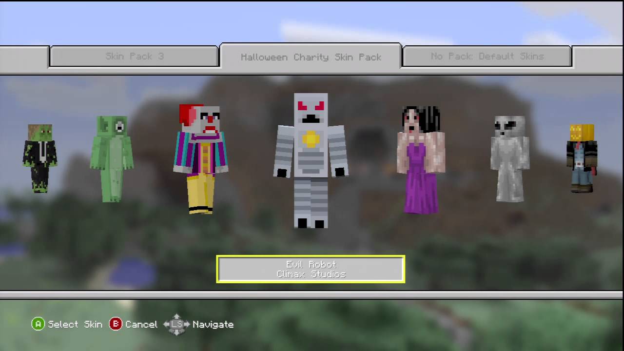 Minecraft: Xbox 360 Edition - Halloween Charity Skin Pack