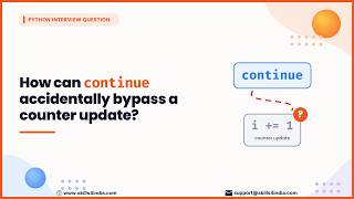 How continue Can Cause an Infinite while Loop in Python #python #pythoninterview