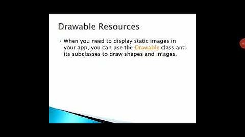 EC312- object oriented programming, module 6-drawable resources-Asst Prof Deepthi Thomas