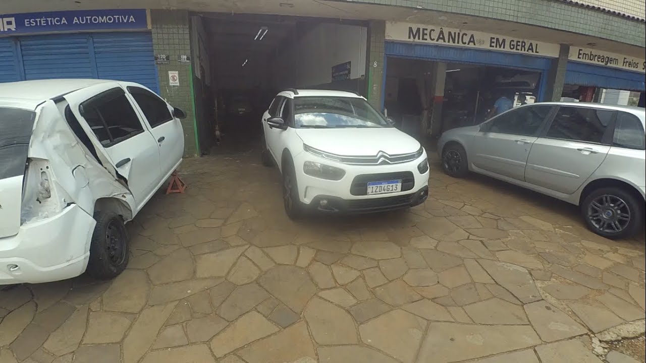 Citroen C4 Cactus 2018 automático troca da correia dentada, óleo do cambio e limpeza arrefecimento