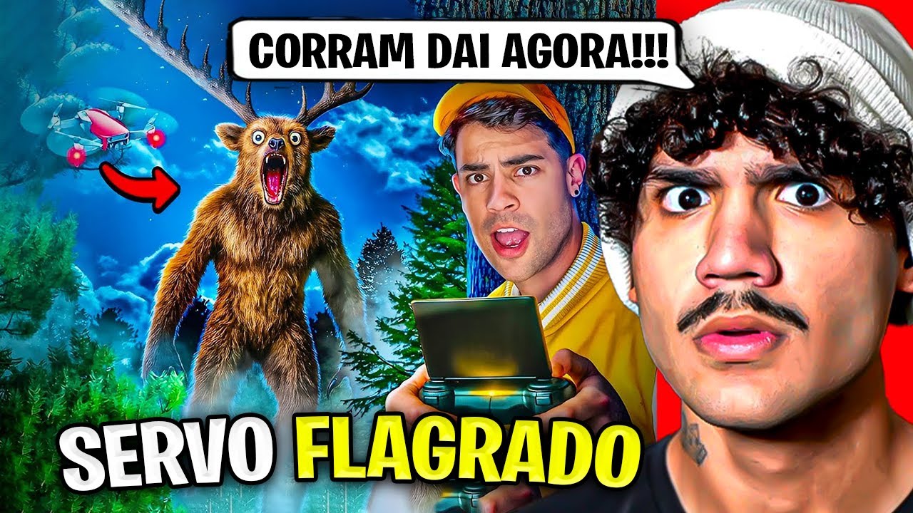 XINGLAU ESPIONOU O CERVO DO 99 NOITES COM DRONE NA VIDA REAL!