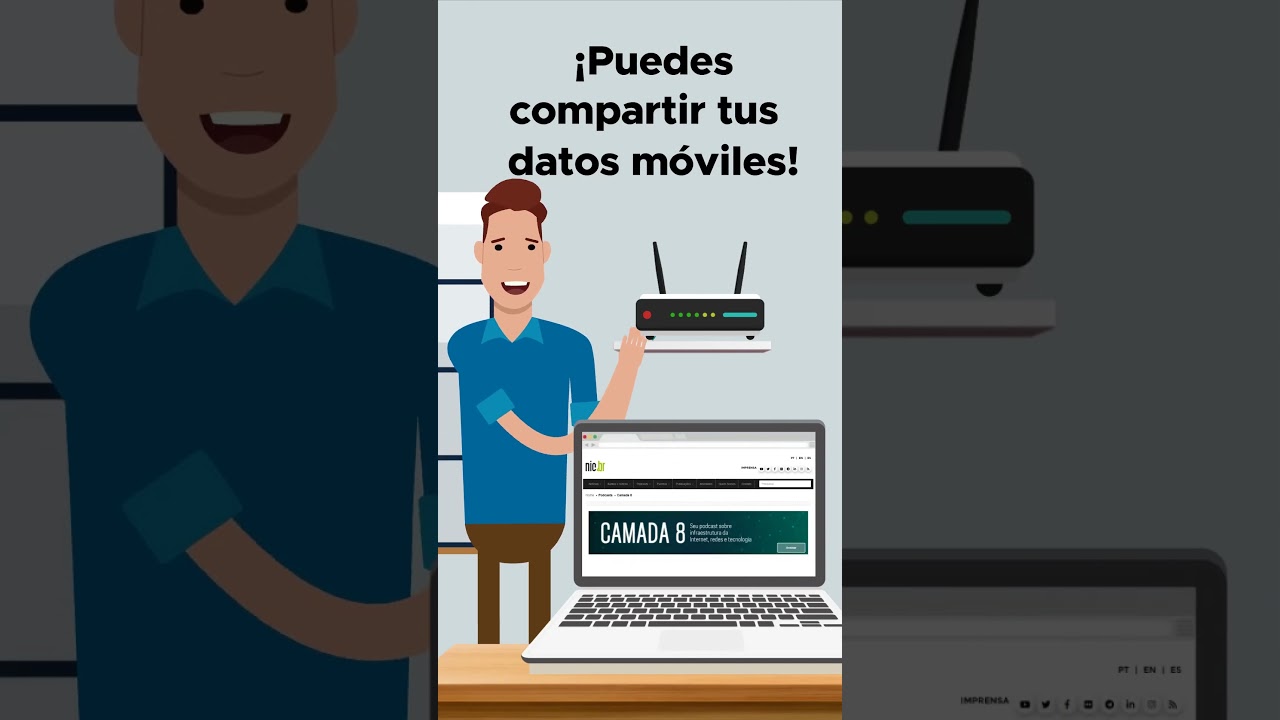 Cómo convertir tu móvil en un enrutador de WiFi