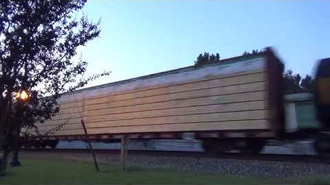 UP leads NS 349 with GECX trailing through Garner, NC 8/16/18