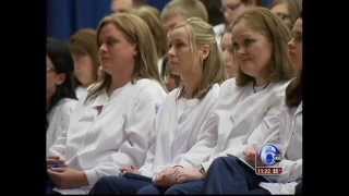 Nursing Pinning 2014 - WPVI 11 p.m. News - Bucks County Community College