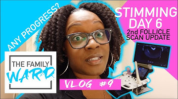 Stimming Day 6 - 2nd Follicle Scan - Did we make any Progress? - IVF / TTC JOURNEY - Vlog #9