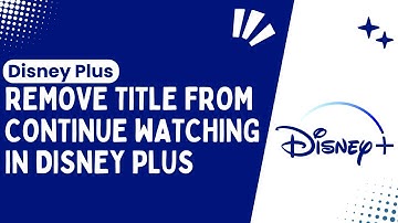 How To Remove Title From Continue Watching In Disney Plus ! Delete Continue Watching on Disney Plus