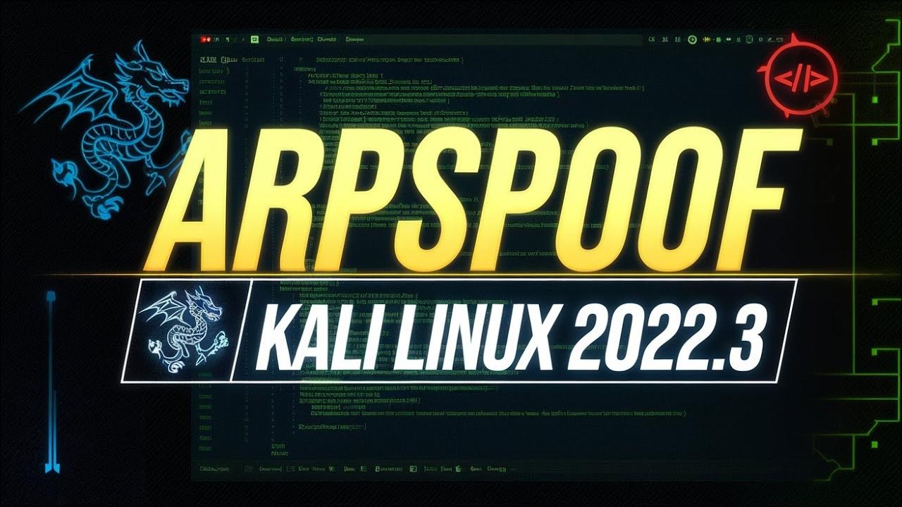 Download ARPSPOOF Tool in Kali Linux 2022.3 || Network Hacking Tool ...
