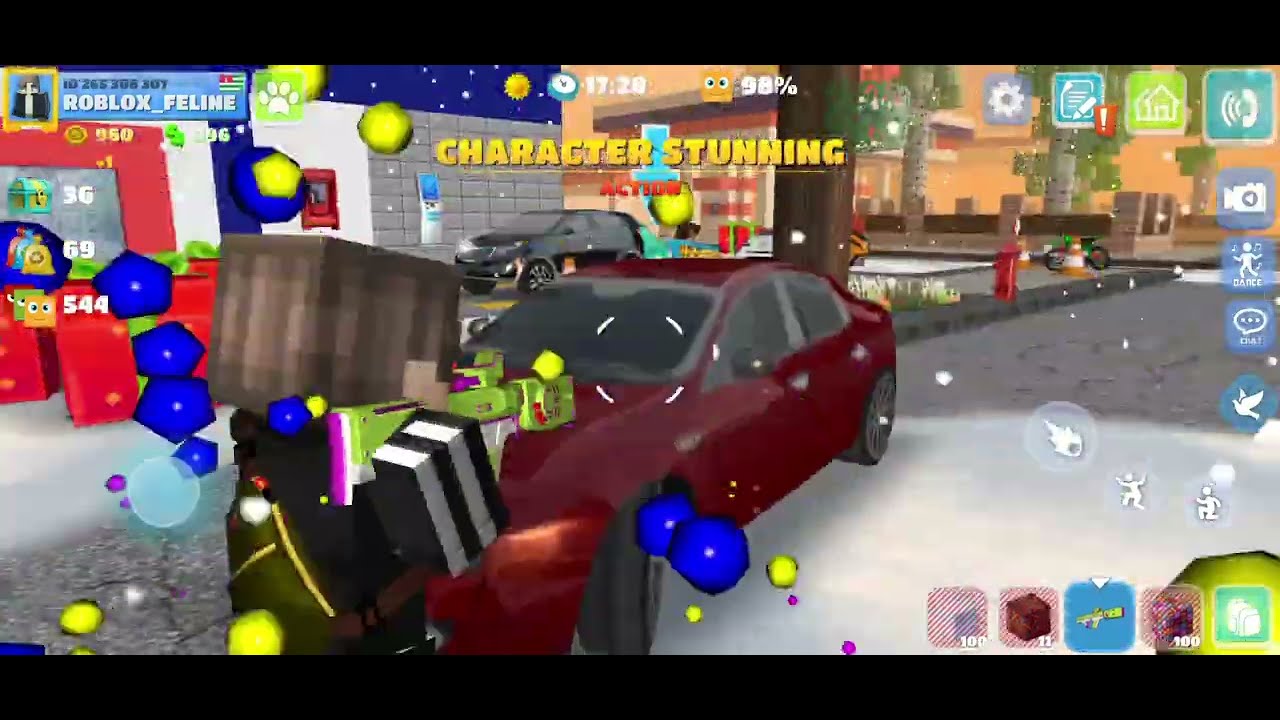 NOOB ENJOYING THE SNOW ❄️ 😎 😄 