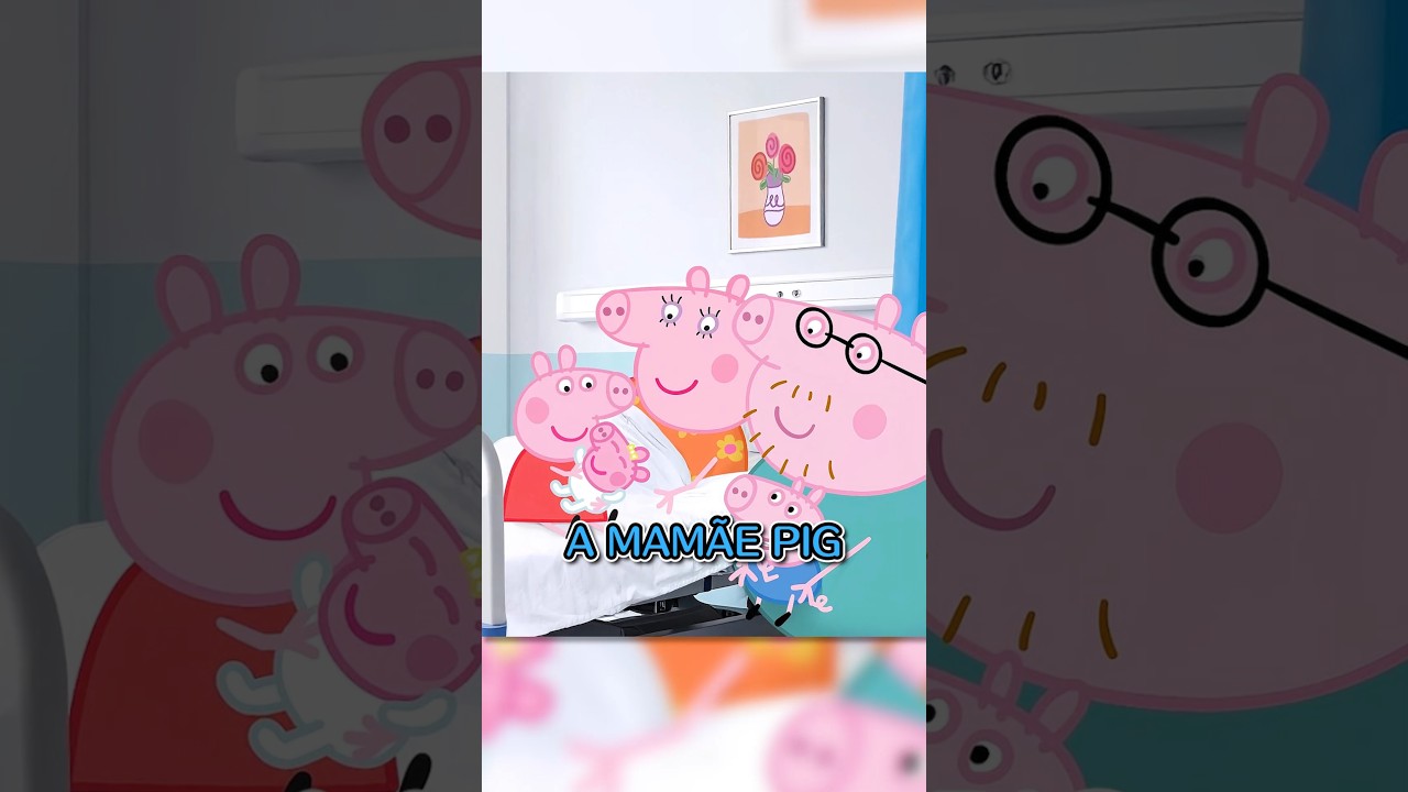 A Mamãe Pig pariu o filho novo #shorts #peppapig