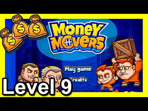 Money Movers Level 9 [Gameplay] poki.com