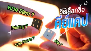 แนะนำการเลือกซื้อ Keycap เบื้องต้น เลือกยังไง? ต้องดูอะไรบ้าง? แบบไหนดี? | EGA