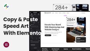Landing Page Speed Art Using Elementor 2023