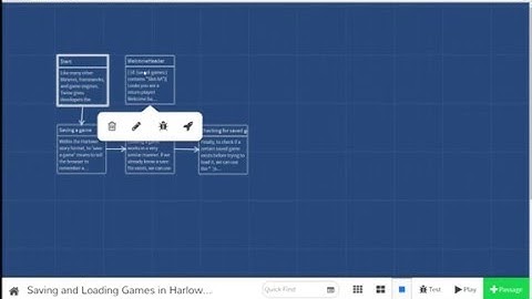 Twine 2.0: Saving and Loading Games in Harlowe 1.0