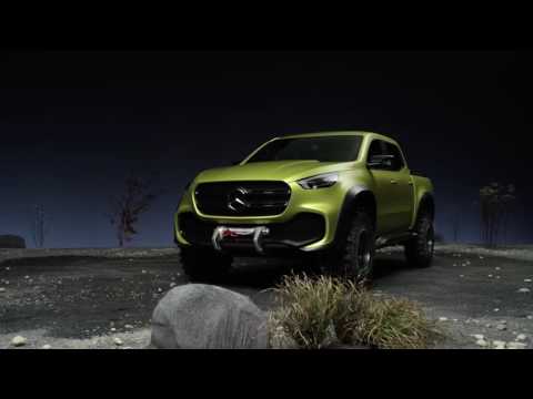 ახალი Mercedes Benz X Class - პირველი პიკაპი