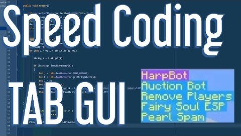 Speed Coding || TabGui || PublicClient