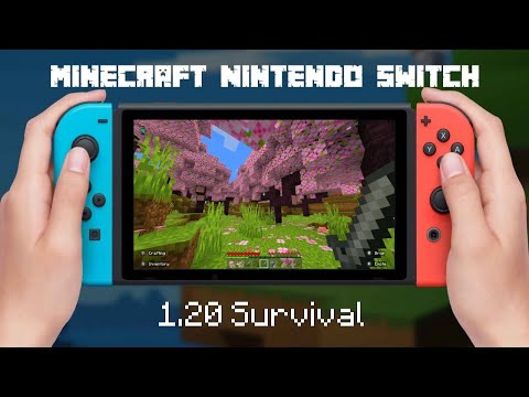 Minecraft Nintendo Switch - 1.20 Gameplay - YouTube