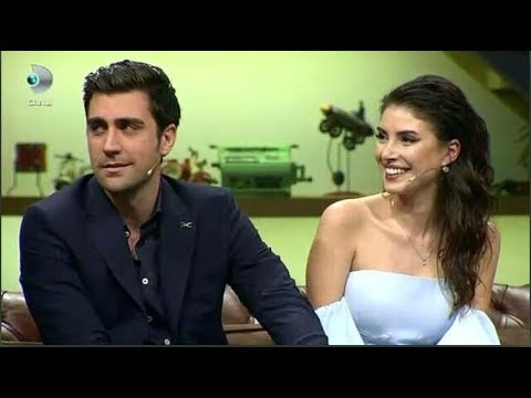 Caglar Ertugrul ❤️ Deniz Baysal / Beyaz show 20/04/2018