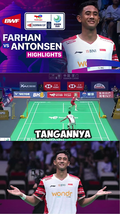 Gila! Duel Maut Alwi Farhan vs Antonsen Bikin Jantung Copot! #bsc2025#alwifarhan#bwf2025