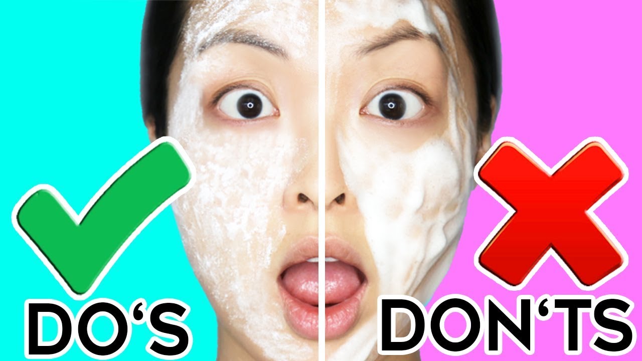 10 Things You Should NEVER Do To Your Skin! - YouTube