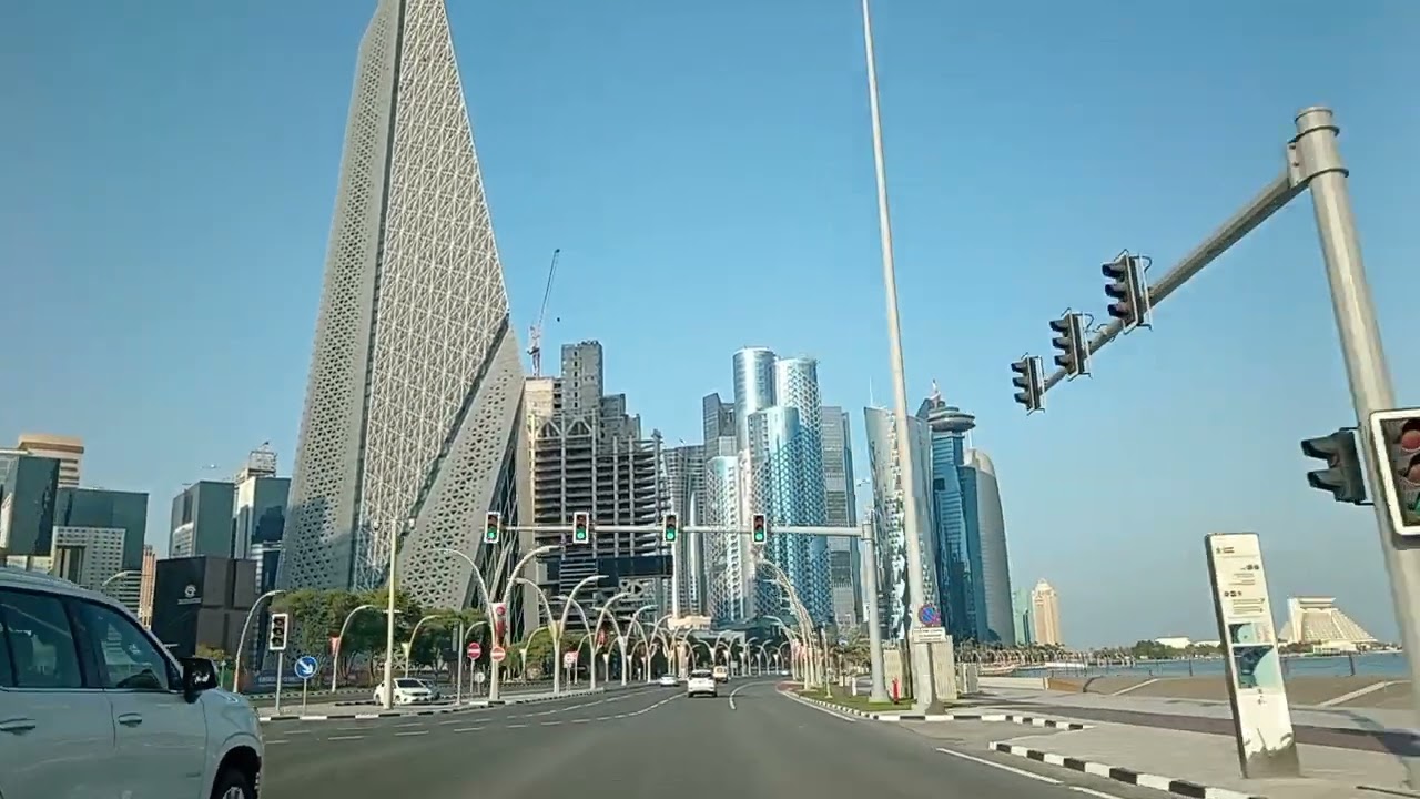 Doha Qatar street  view 