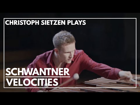 J. Schwantner: Velocities (Molto Perpetuo) for Solo Marimba, Christoph Sietzen