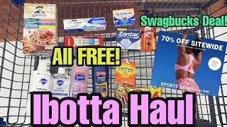 Walmart Ibotta Haul- 4 Bonuses! All Free! 6/13-19/21 Hot Swagbucks Deal on Fabletics!