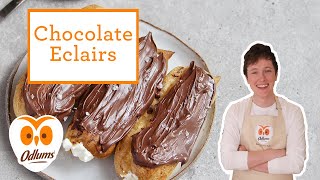 1 Minute Bakes- How to Make Chocolate Eclairs | Odlums