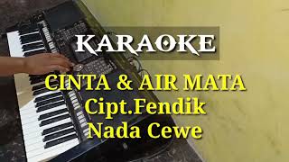 Cinta dan air mata Karaoke nada cewe keyboard yamaha psr s975