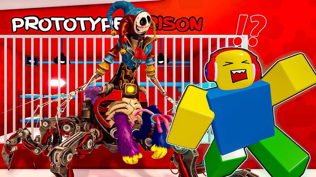 Prototype Rob I Escape PROTOTYPE Prison Run - Noob plays Roblox (OBBY) - YouTube