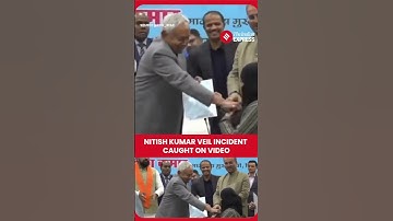 Video Shows Nitish Kumar Pulling Woman’s Veil as Deputy CM Intervenes