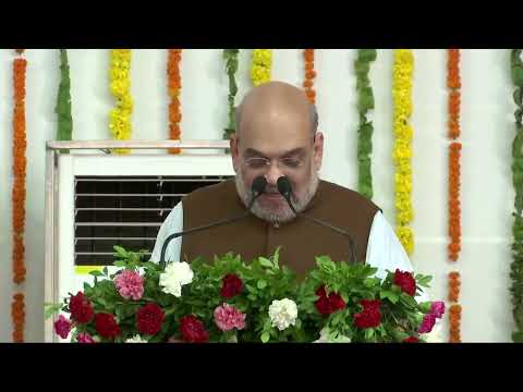 HM Amit Shah inaugurates and lays the foundation stone of various projects in Rupal (01 July 2022).