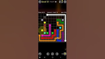 How To Solve Flow Free Bridges 11x11 Mania Pack Level 51 Board Walk Through Solution Walkthrough