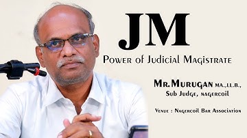 #civiljudgeexam2023 | Power of Judicial Magistrate class by Mr.Murugan, Sub Judge, Nagercoil