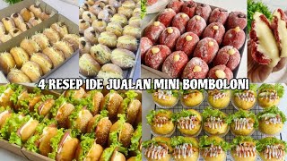4 RESEP KREASI DONAT MINI BOMBOLONI, IDE JUALAN STREET FOOD
