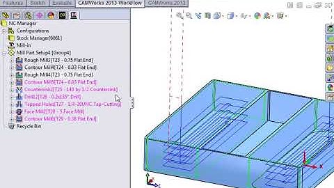 Generate Toolpaths (CAMWorks)