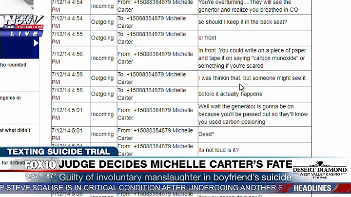 FULL READING of DISTURBING Text Messages Between M...