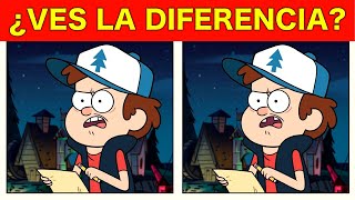 👁🔎 ENCUENTRA la DIFERENCIA 2024 - Gravity Falls - ¿Puedes encontrar a tiempo todas las diferencias?