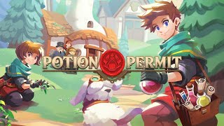 Прохождение Potion Permit. Прибываем в Лунбери, первый пациент (эп.1)