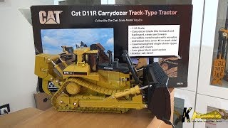 Set Di 2 Bulldozer In Scala N 1:160 &ndash; Modello High Track E Low Track In Resina Per Diorami