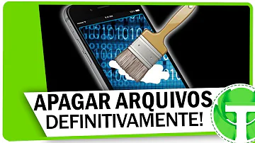 Como apagar arquivos apagados do Android?