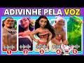 🔊 Você consegue adivinhar os personagem de MOANA pela voz? 🌊🌺 | #quiz #moana #buuquiz