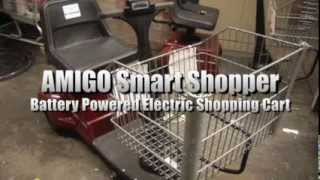 AMIGO Smart Shopper Battery Powered Electric Shopping Cart on GovLiquidation.com
